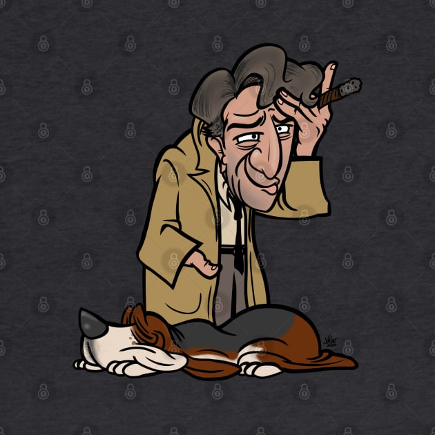 Columbo and his dog by UzzyWorks